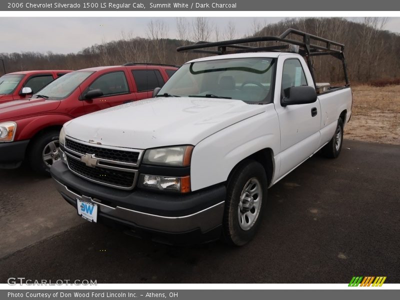 Summit White / Dark Charcoal 2006 Chevrolet Silverado 1500 LS Regular Cab