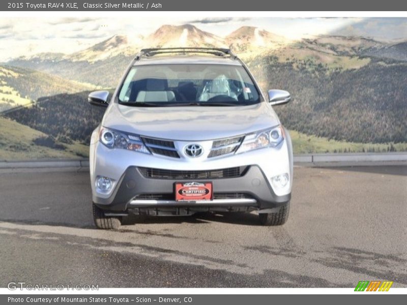 Classic Silver Metallic / Ash 2015 Toyota RAV4 XLE