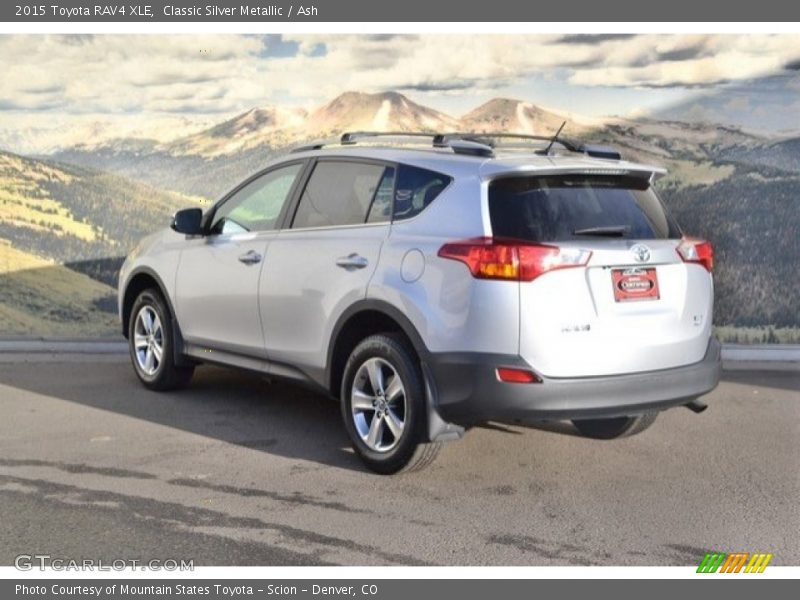 Classic Silver Metallic / Ash 2015 Toyota RAV4 XLE