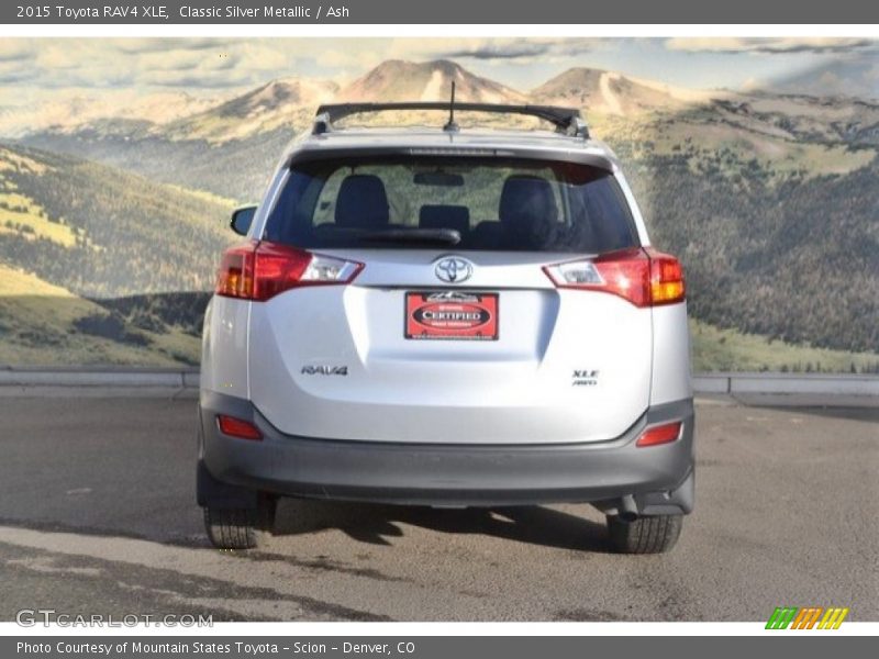 Classic Silver Metallic / Ash 2015 Toyota RAV4 XLE