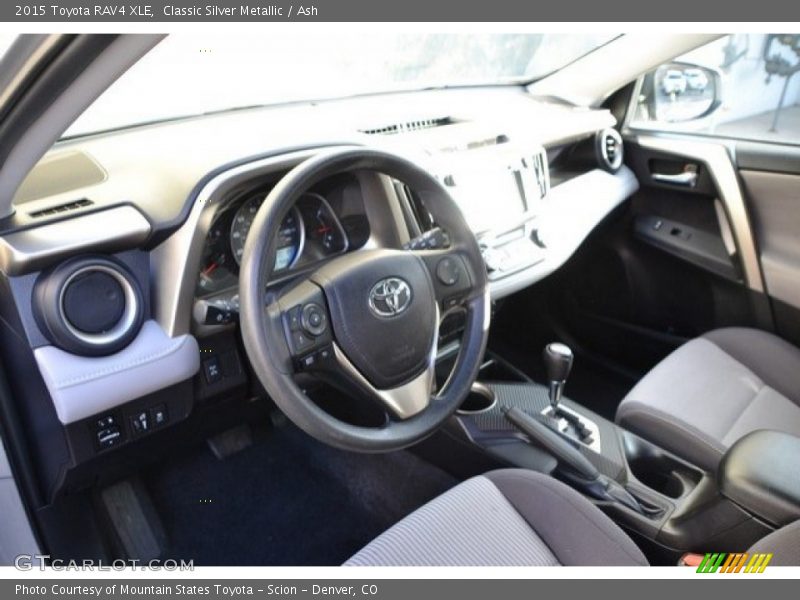 Classic Silver Metallic / Ash 2015 Toyota RAV4 XLE