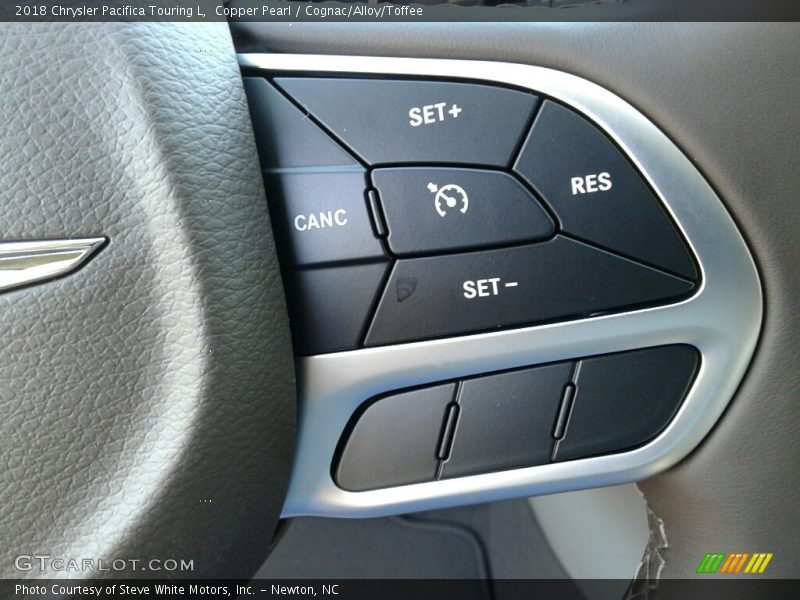 Controls of 2018 Pacifica Touring L