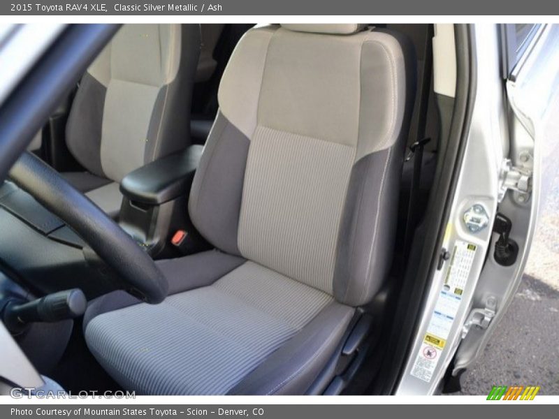 Classic Silver Metallic / Ash 2015 Toyota RAV4 XLE