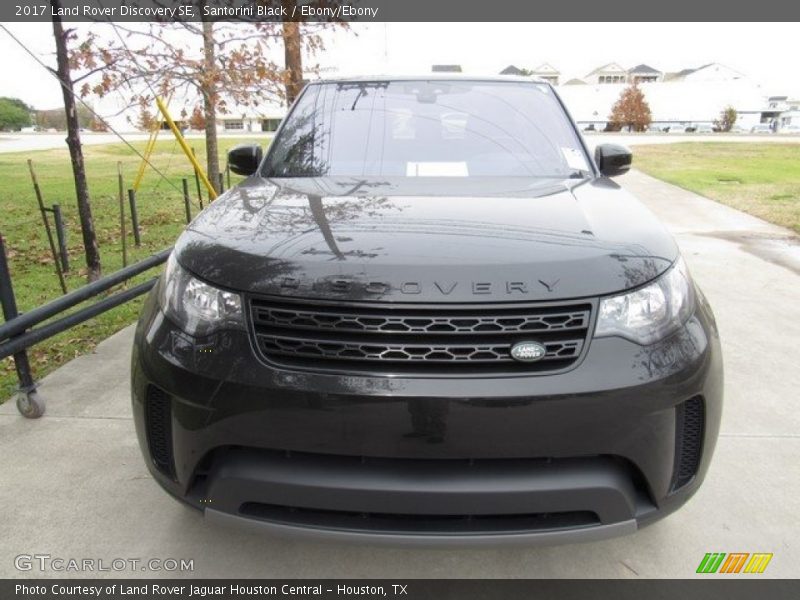 Santorini Black / Ebony/Ebony 2017 Land Rover Discovery SE