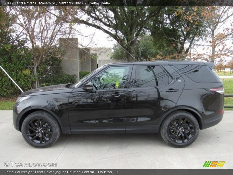 Santorini Black / Ebony/Ebony 2017 Land Rover Discovery SE