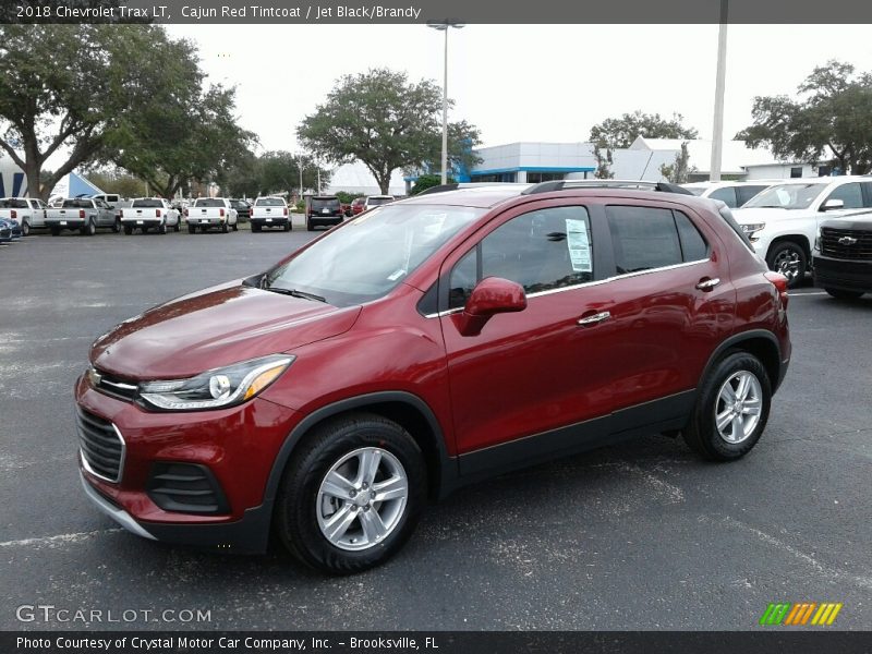 Cajun Red Tintcoat / Jet Black/Brandy 2018 Chevrolet Trax LT