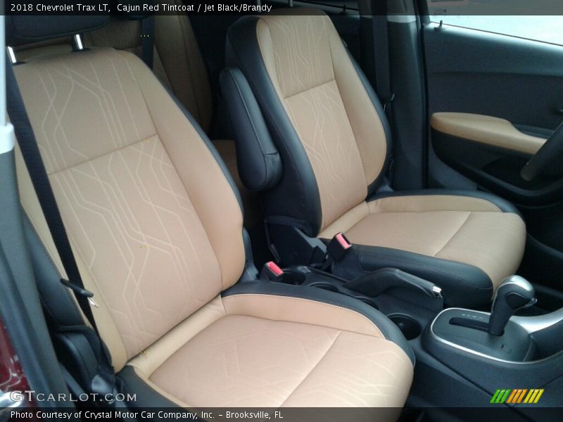 Front Seat of 2018 Trax LT