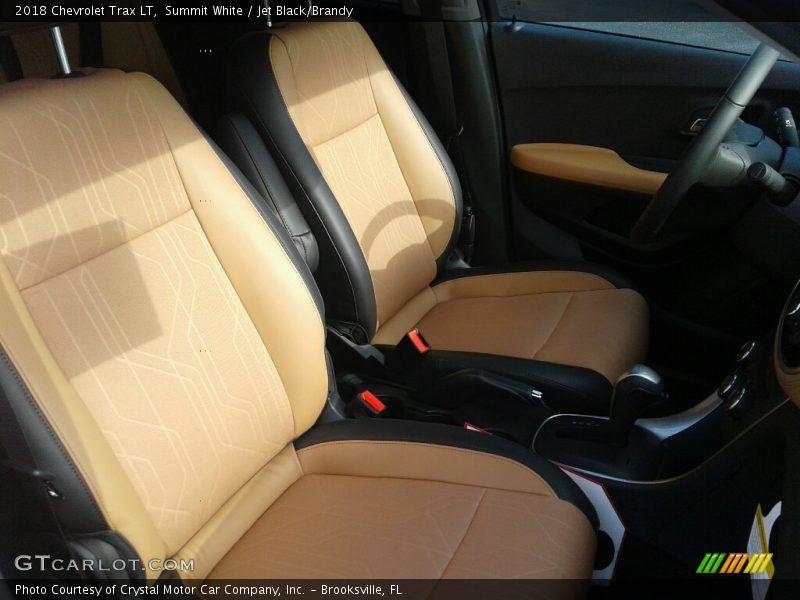 Summit White / Jet Black/Brandy 2018 Chevrolet Trax LT
