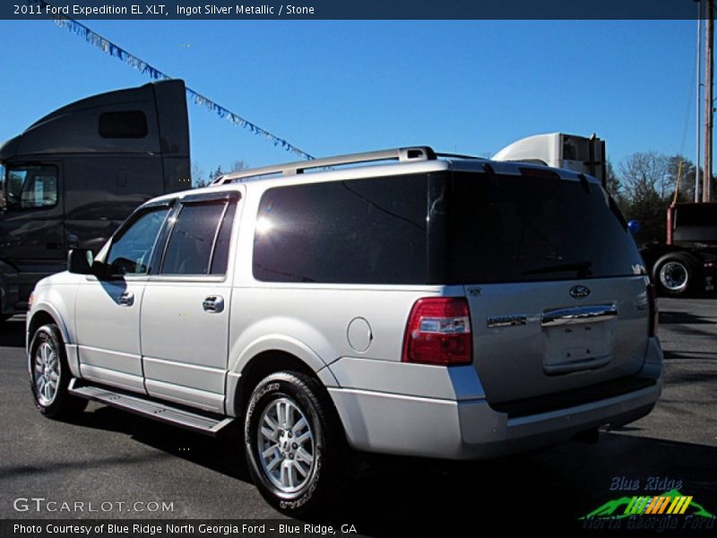 Ingot Silver Metallic / Stone 2011 Ford Expedition EL XLT