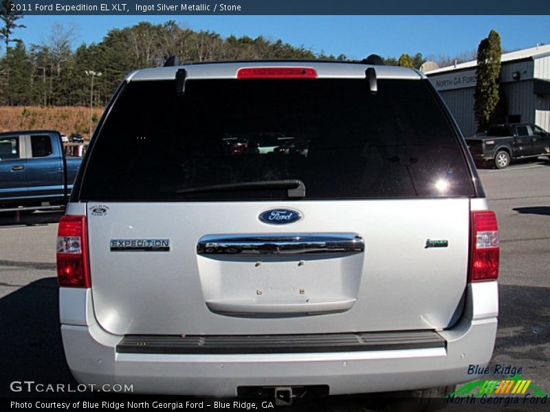Ingot Silver Metallic / Stone 2011 Ford Expedition EL XLT