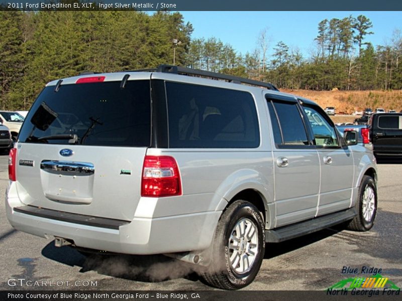 Ingot Silver Metallic / Stone 2011 Ford Expedition EL XLT
