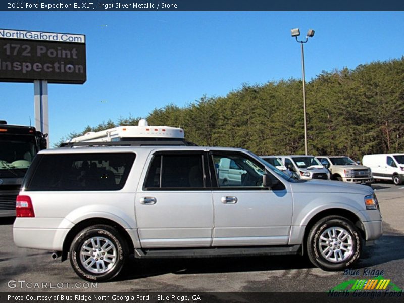 Ingot Silver Metallic / Stone 2011 Ford Expedition EL XLT