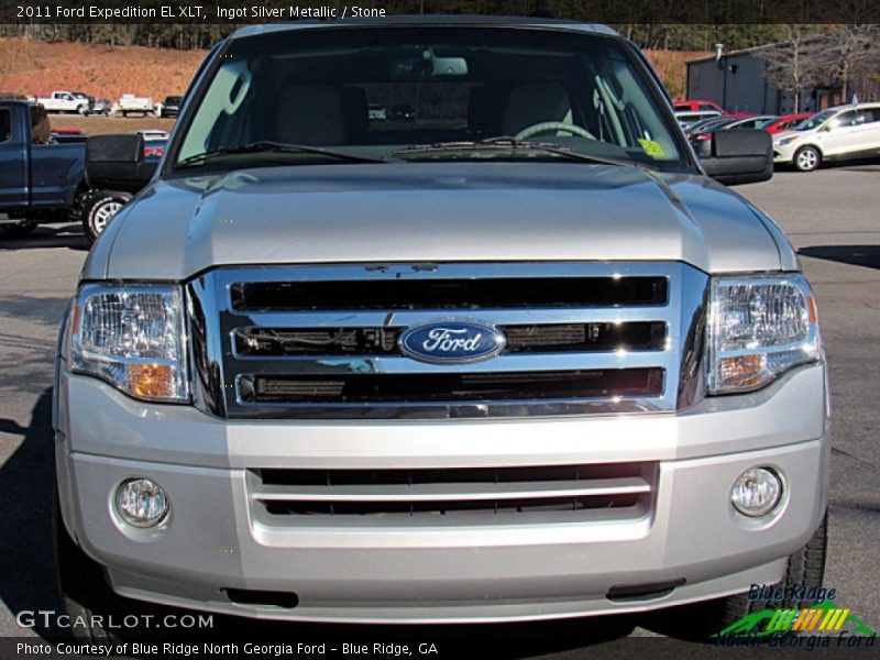Ingot Silver Metallic / Stone 2011 Ford Expedition EL XLT