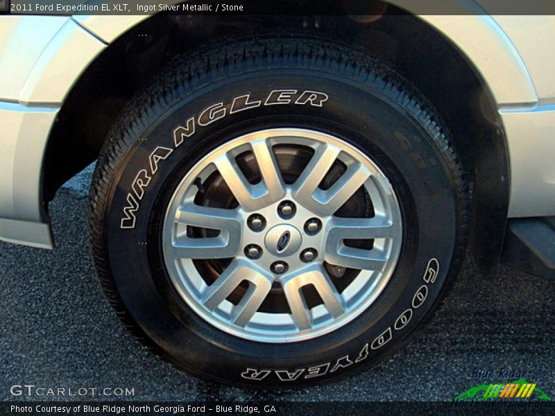 Ingot Silver Metallic / Stone 2011 Ford Expedition EL XLT