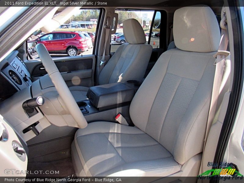 Ingot Silver Metallic / Stone 2011 Ford Expedition EL XLT