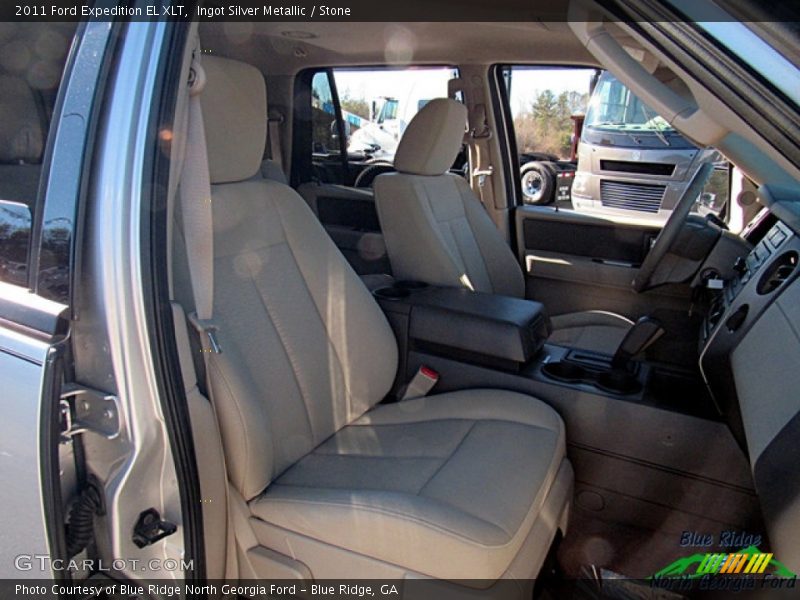 Ingot Silver Metallic / Stone 2011 Ford Expedition EL XLT