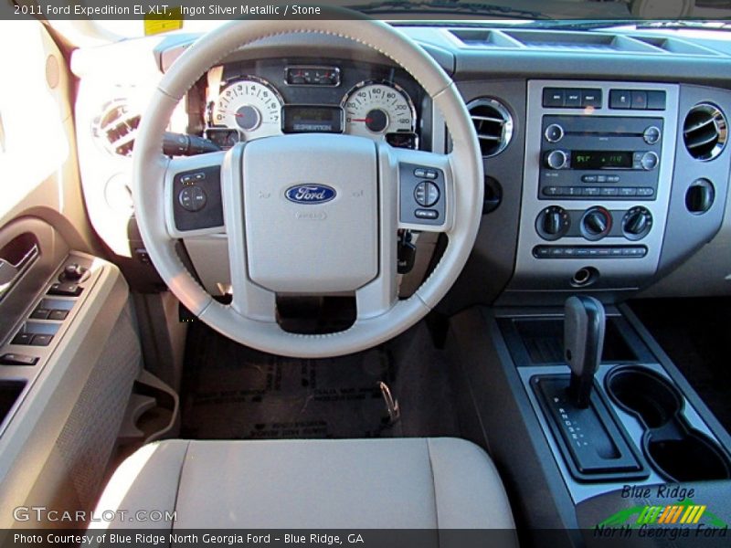 Ingot Silver Metallic / Stone 2011 Ford Expedition EL XLT