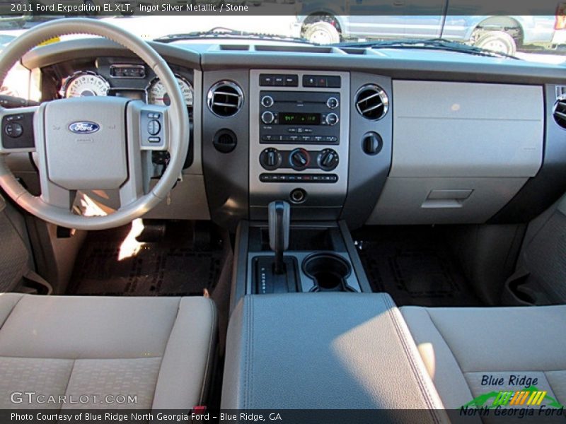 Ingot Silver Metallic / Stone 2011 Ford Expedition EL XLT