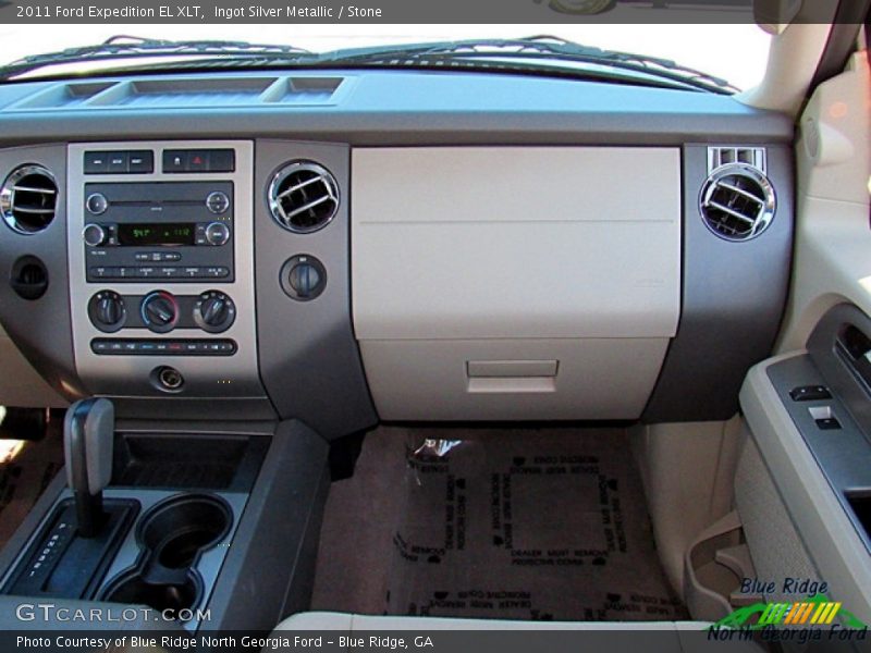 Ingot Silver Metallic / Stone 2011 Ford Expedition EL XLT