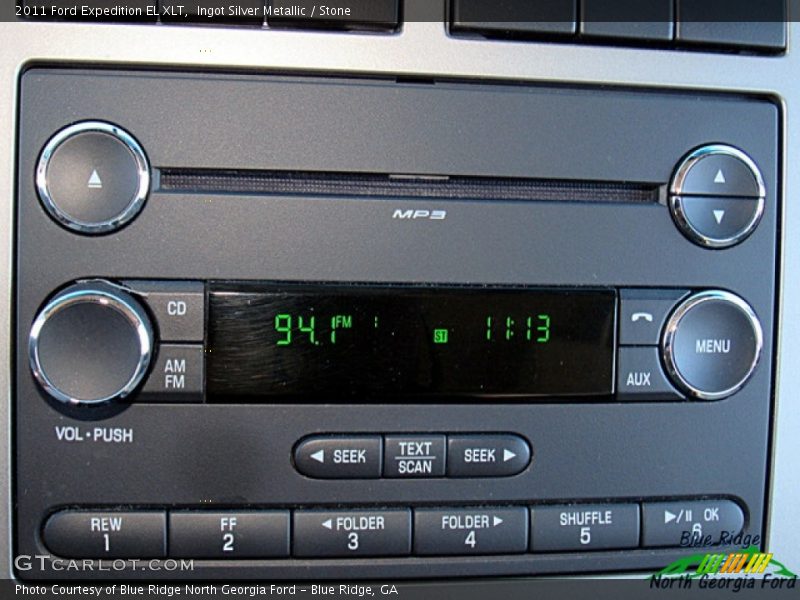 Ingot Silver Metallic / Stone 2011 Ford Expedition EL XLT