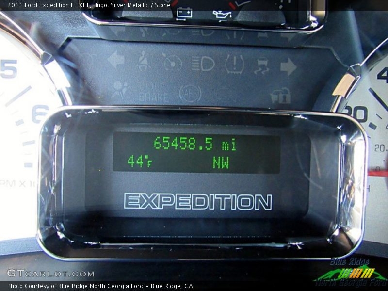Ingot Silver Metallic / Stone 2011 Ford Expedition EL XLT