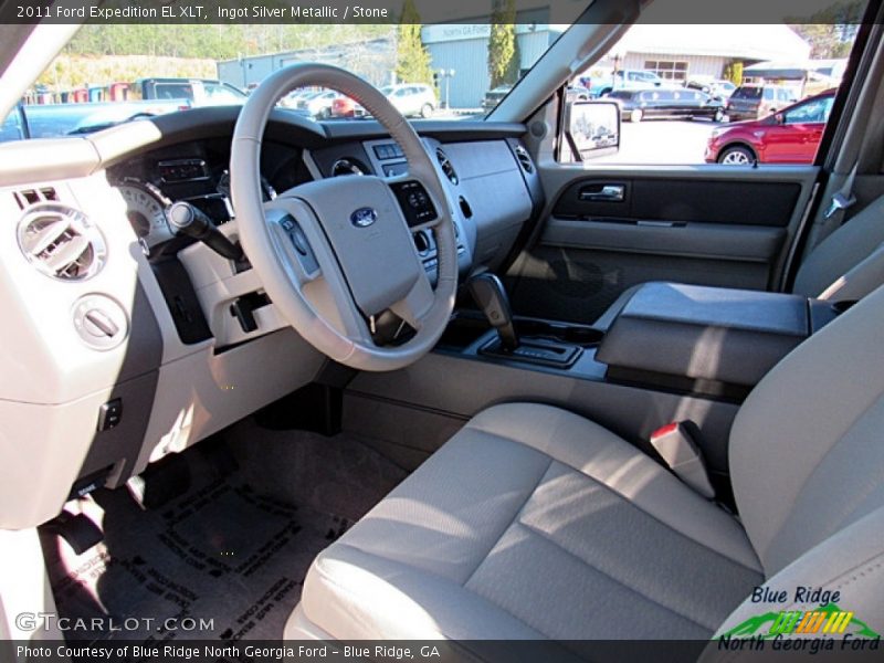 Ingot Silver Metallic / Stone 2011 Ford Expedition EL XLT