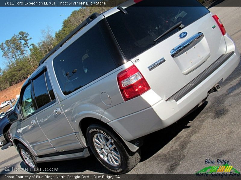 Ingot Silver Metallic / Stone 2011 Ford Expedition EL XLT