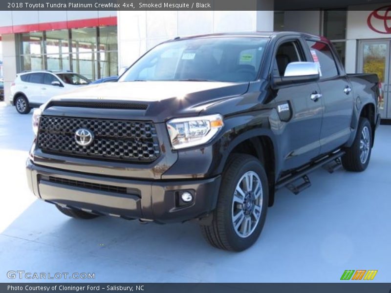 Smoked Mesquite / Black 2018 Toyota Tundra Platinum CrewMax 4x4