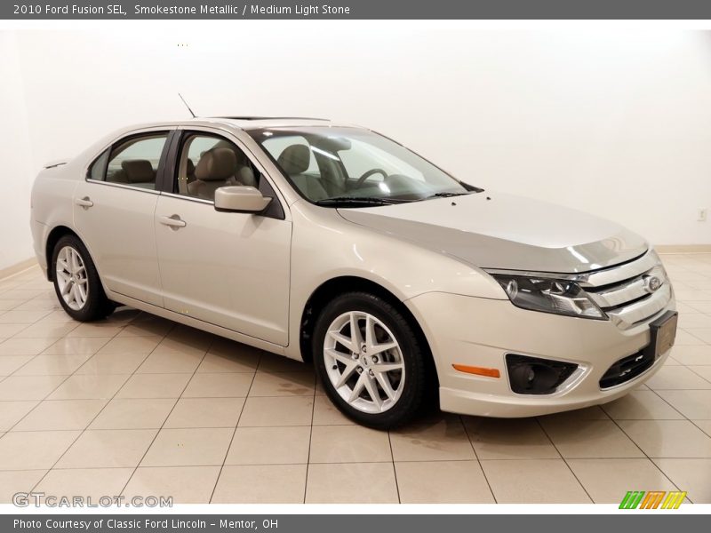 Smokestone Metallic / Medium Light Stone 2010 Ford Fusion SEL