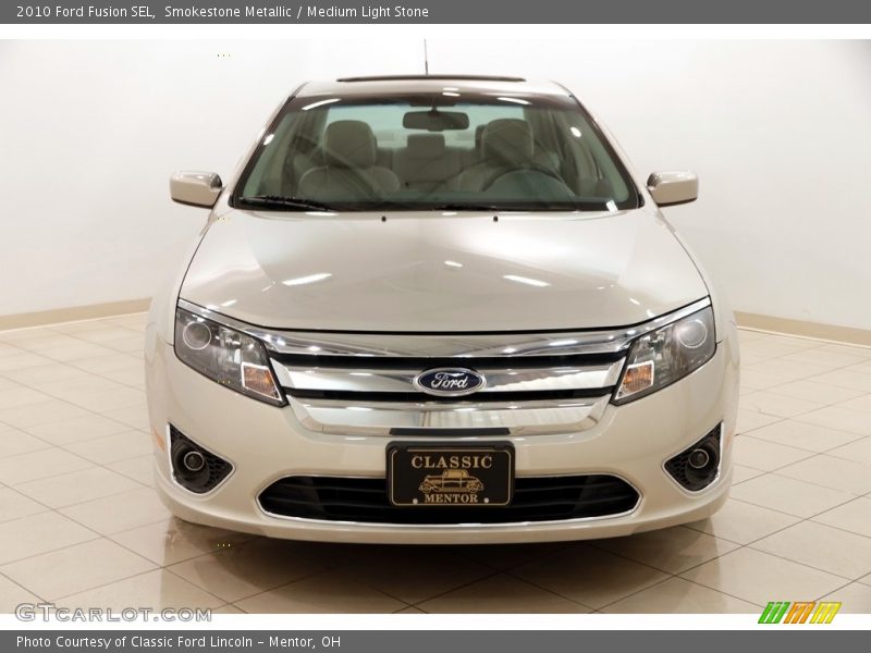 Smokestone Metallic / Medium Light Stone 2010 Ford Fusion SEL