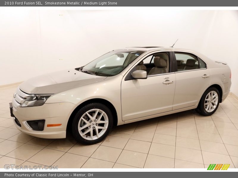 Smokestone Metallic / Medium Light Stone 2010 Ford Fusion SEL