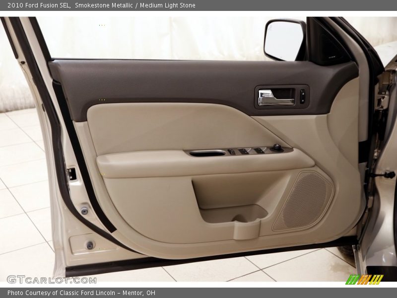 Smokestone Metallic / Medium Light Stone 2010 Ford Fusion SEL
