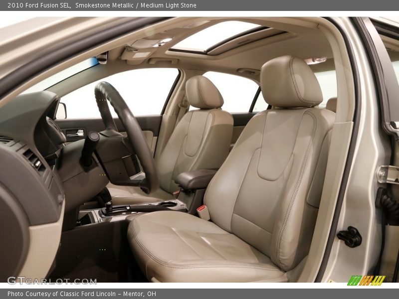 Smokestone Metallic / Medium Light Stone 2010 Ford Fusion SEL