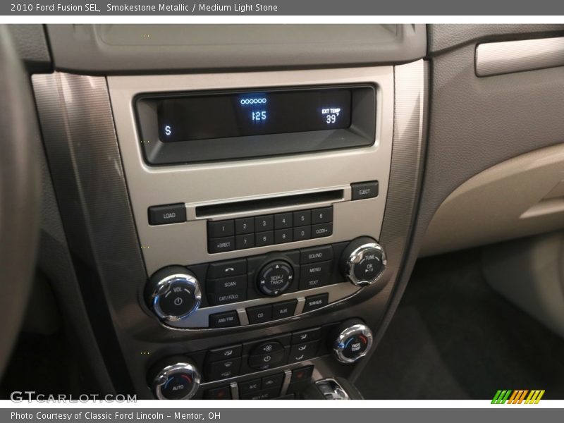 Smokestone Metallic / Medium Light Stone 2010 Ford Fusion SEL