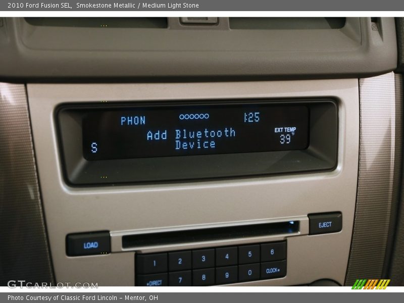 Smokestone Metallic / Medium Light Stone 2010 Ford Fusion SEL