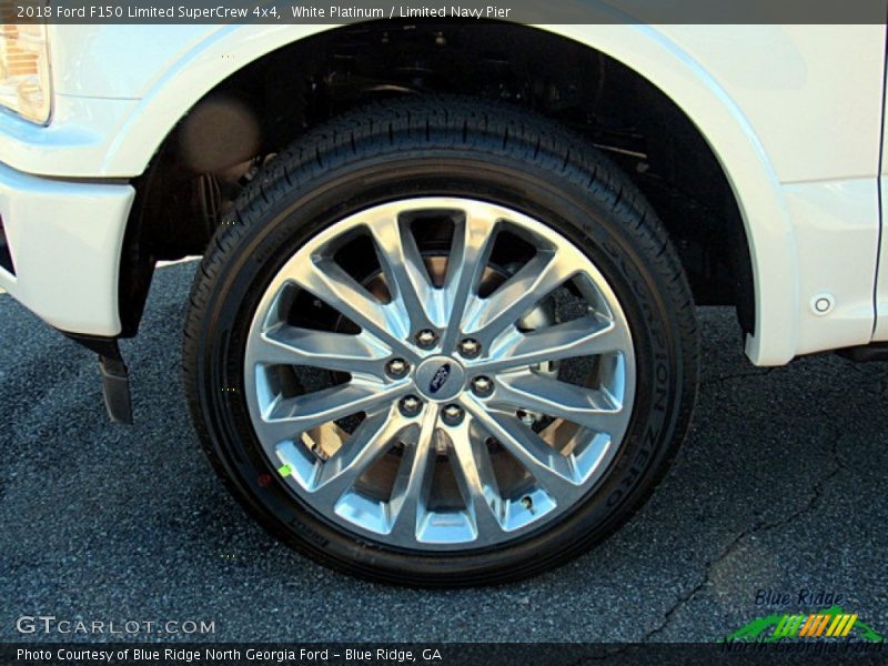 White Platinum / Limited Navy Pier 2018 Ford F150 Limited SuperCrew 4x4