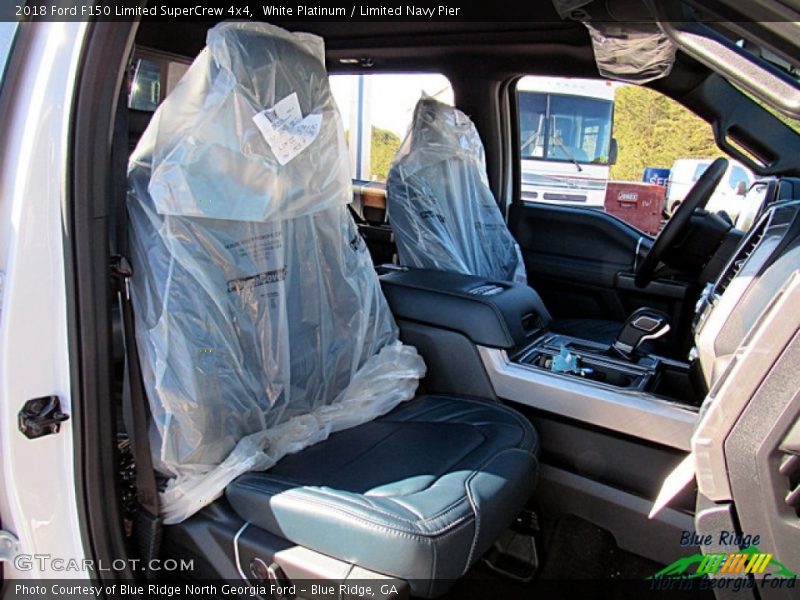 White Platinum / Limited Navy Pier 2018 Ford F150 Limited SuperCrew 4x4