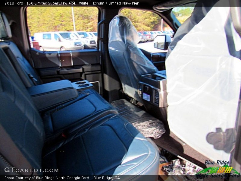 White Platinum / Limited Navy Pier 2018 Ford F150 Limited SuperCrew 4x4