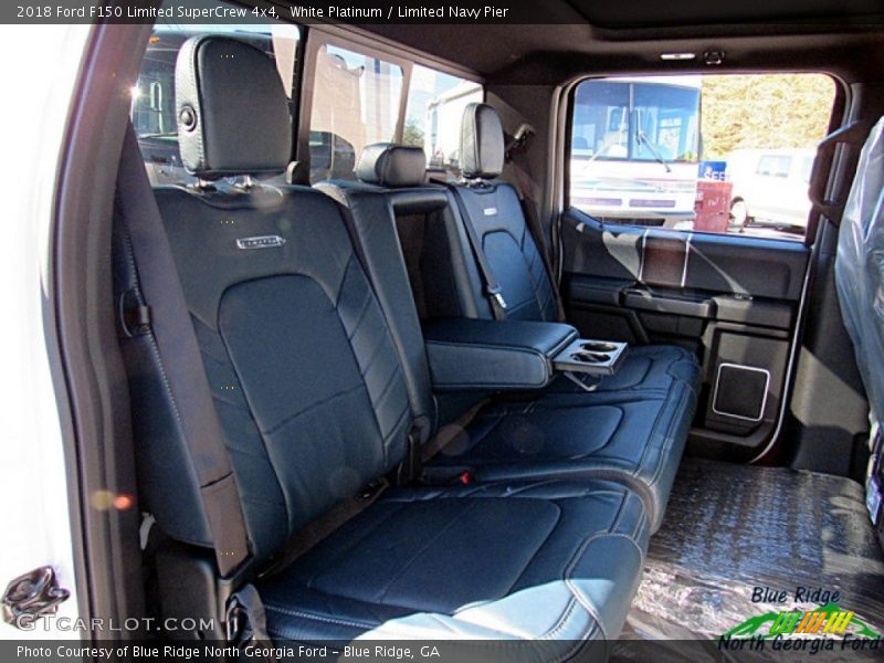 White Platinum / Limited Navy Pier 2018 Ford F150 Limited SuperCrew 4x4