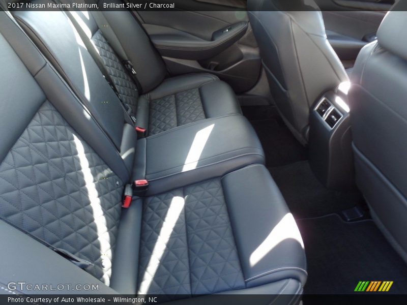 Brilliant Silver / Charcoal 2017 Nissan Maxima Platinum