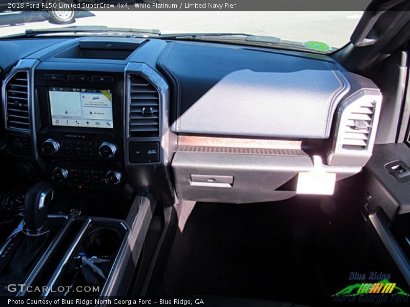White Platinum / Limited Navy Pier 2018 Ford F150 Limited SuperCrew 4x4