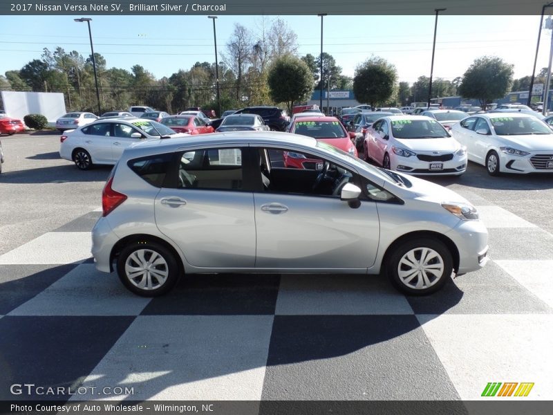 Brilliant Silver / Charcoal 2017 Nissan Versa Note SV