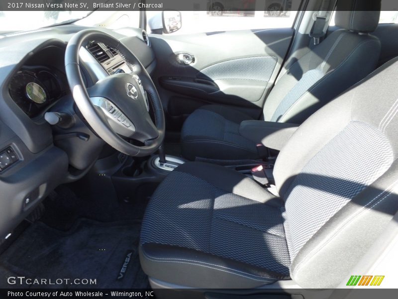 Brilliant Silver / Charcoal 2017 Nissan Versa Note SV