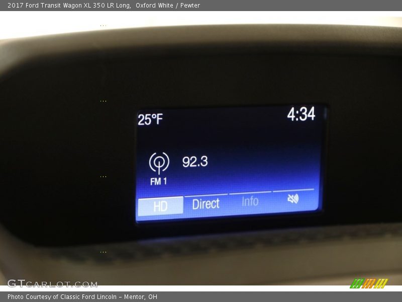 Oxford White / Pewter 2017 Ford Transit Wagon XL 350 LR Long
