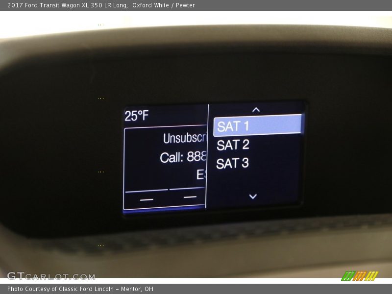 Oxford White / Pewter 2017 Ford Transit Wagon XL 350 LR Long