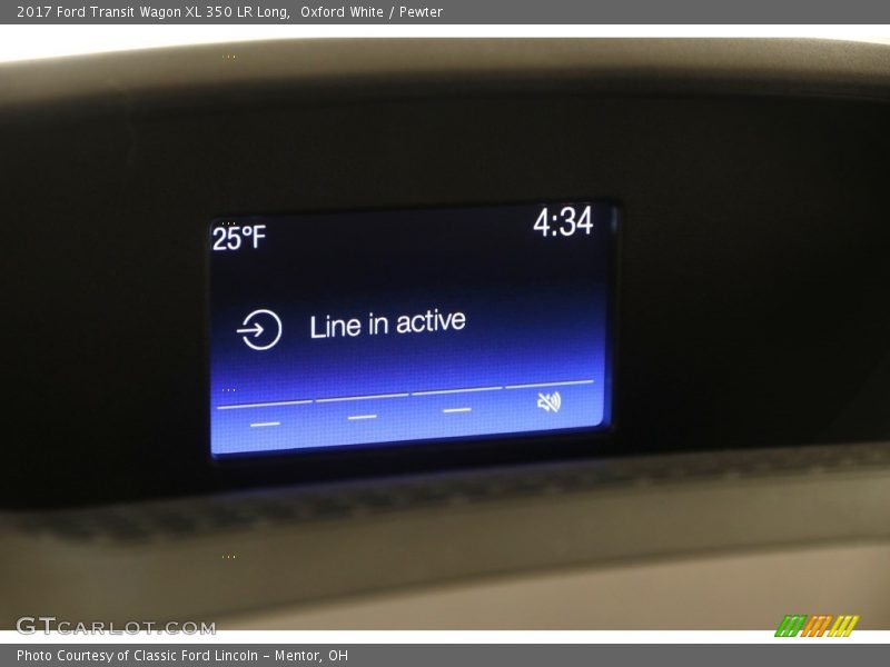 Oxford White / Pewter 2017 Ford Transit Wagon XL 350 LR Long
