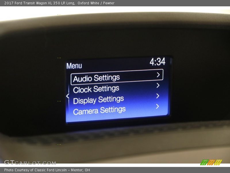 Oxford White / Pewter 2017 Ford Transit Wagon XL 350 LR Long