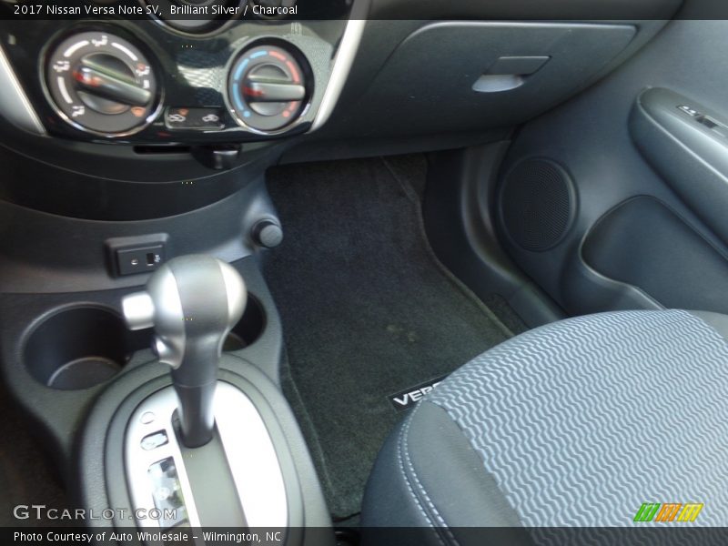 Brilliant Silver / Charcoal 2017 Nissan Versa Note SV