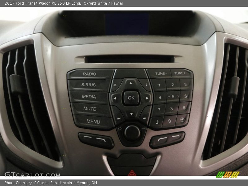 Oxford White / Pewter 2017 Ford Transit Wagon XL 350 LR Long