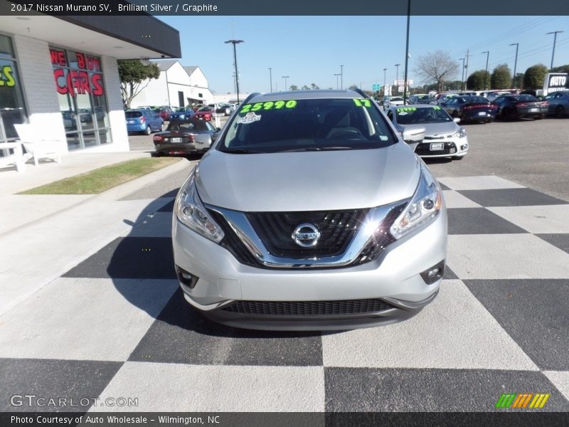 Brilliant Silver / Graphite 2017 Nissan Murano SV